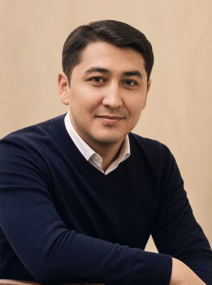 Азиз Турсунов — помощник по хозяйству, портрет